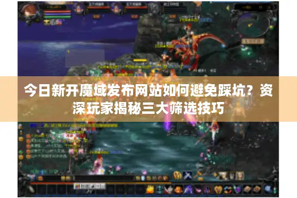 今日新开魔域发布网站如何避免踩坑？资深玩家揭秘三大筛选技巧