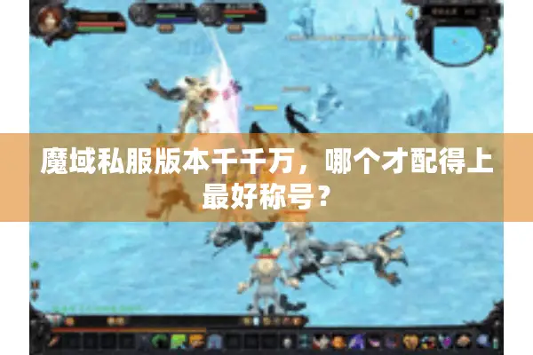 魔域私服版本千千万,哪个才配得上最好称号? 魔域私服版本千千万,哪个才配得上最好称号?