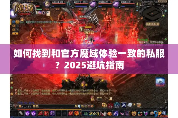 如何找到和官方魔域体验一致的私服？2025避坑指南