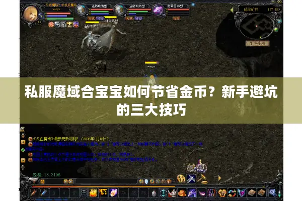 私服魔域合宝宝如何节省金币？新手避坑的三大技巧