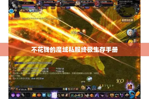 不花钱的魔域私服终极生存手册