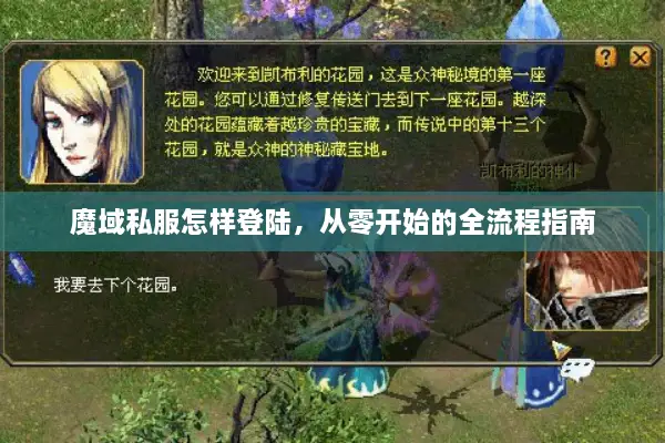 魔域私服怎样登陆，从零开始的全流程指南