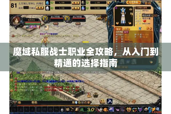 魔域私服战士职业全攻略,从入门到精通的选择指南 魔域私服战士职业全攻略,从入门到精通的选择指南