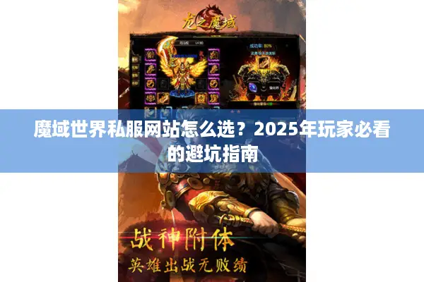 魔域世界私服网站怎么选？2025年玩家必看的避坑指南