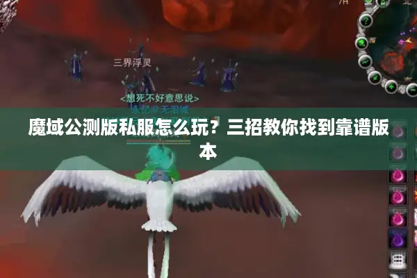 魔域公测版私服怎么玩？三招教你找到靠谱版本