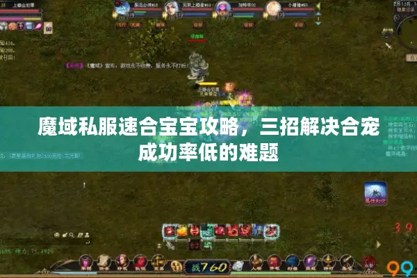 魔域私服速合宝宝攻略，三招解决合宠成功率低的难题