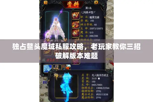 独占鳌头魔域私服攻略，老玩家教你三招破解版本难题
