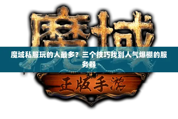 魔域私服玩的人最多？三个技巧找到人气爆棚的服务器