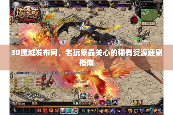 30魔域发布网，老玩家最关心的稀有资源速刷指南
