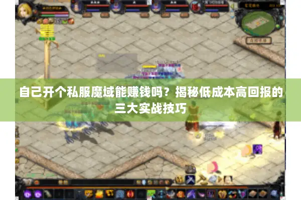 自己开个私服魔域能赚钱吗？揭秘低成本高回报的三大实战技巧