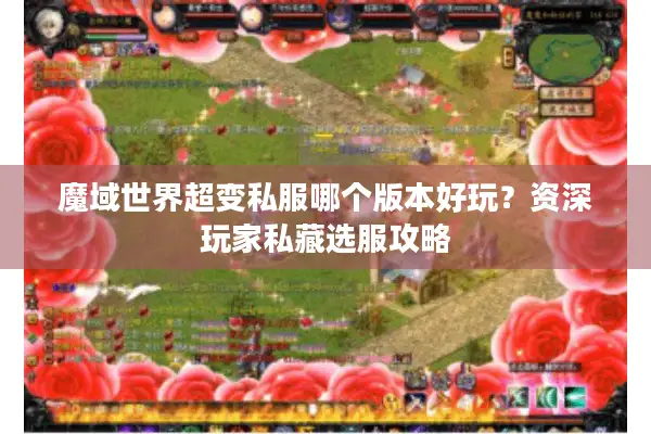 魔域世界超变私服哪个版本好玩?资深玩家私藏选服攻略 魔域世界超变私服哪个版本好玩?资深玩家私藏选服攻略