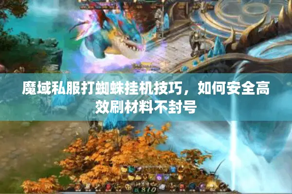 魔域私服打蜘蛛挂机技巧，如何安全高效刷材料不封号