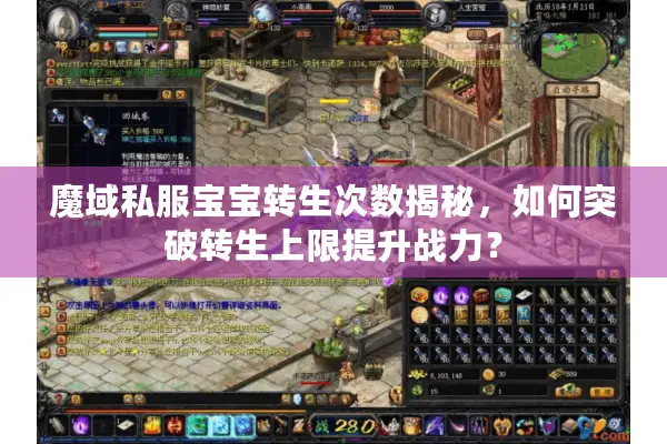 魔域私服宝宝转生次数揭秘，如何突破转生上限提升战力？