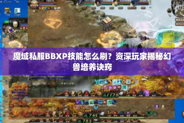 魔域私服BBXP技能怎么刷？资深玩家揭秘幻兽培养诀窍