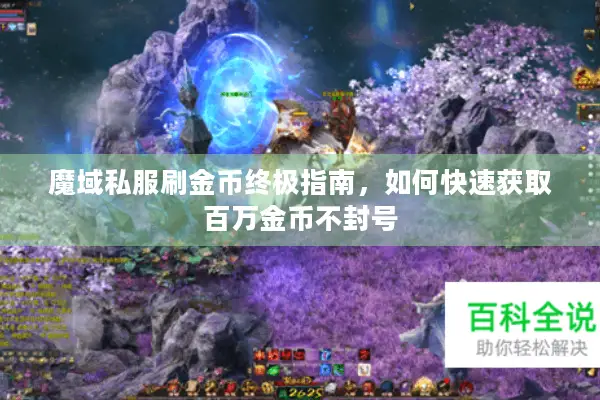 魔域私服刷金币终极指南，如何快速获取百万金币不封号