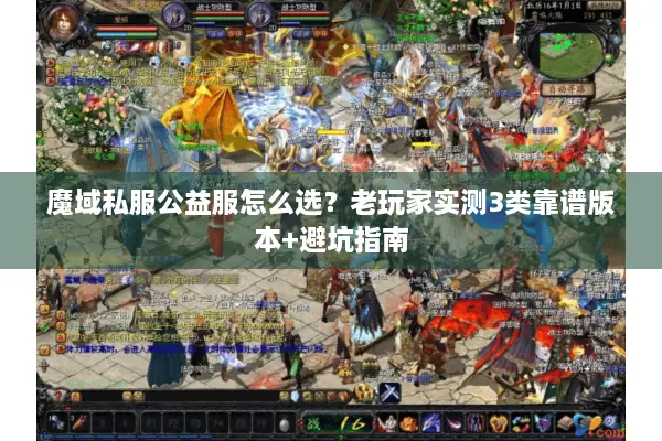 魔域私服公益服怎么选？老玩家实测3类靠谱版本+避坑指南