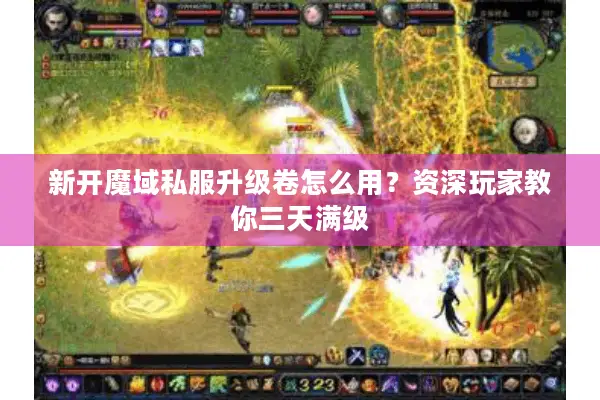 新开魔域私服升级卷怎么用？资深玩家教你三天满级