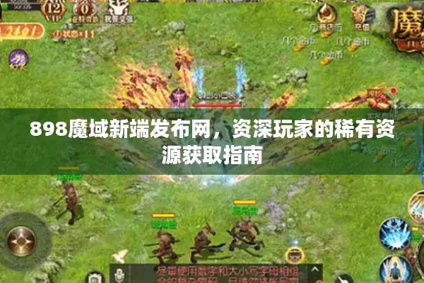 898魔域新端发布网，资深玩家的稀有资源获取指南
