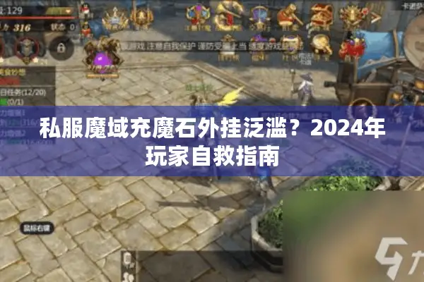 私服魔域充魔石外挂泛滥？2024年玩家自救指南
