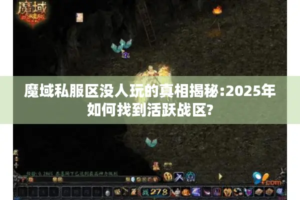 魔域私服区没人玩的真相揭秘:2025年如何找到活跃战区?