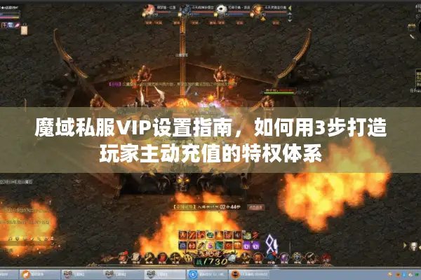 魔域私服VIP设置指南，如何用3步打造玩家主动充值的特权体系