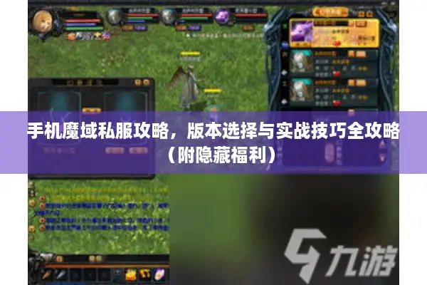 手机魔域私服攻略，版本选择与实战技巧全攻略（附隐藏福利）