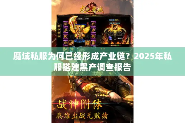 魔域私服为何已经形成产业链？2025年私服搭建黑产调查报告