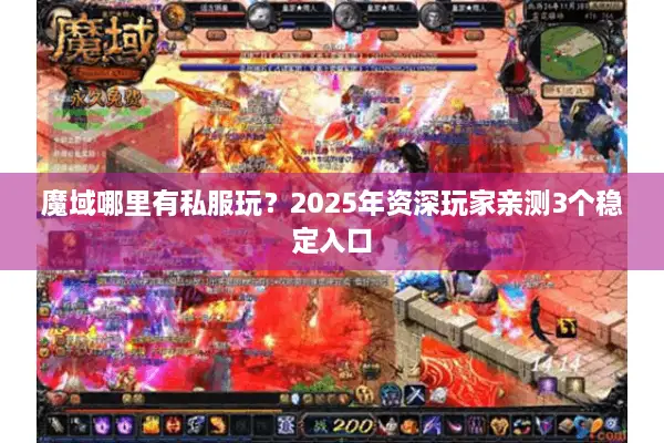 魔域哪里有私服玩？2025年资深玩家亲测3个稳定入口