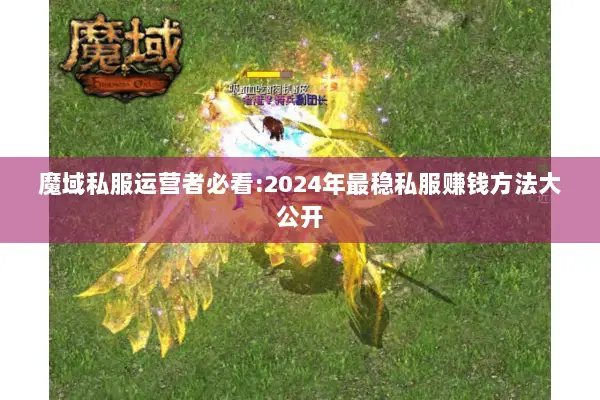 魔域私服运营者必看:2024年最稳私服赚钱方法大公开