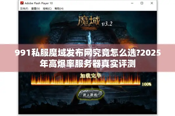 991私服魔域发布网究竟怎么选?2025年高爆率服务器真实评测