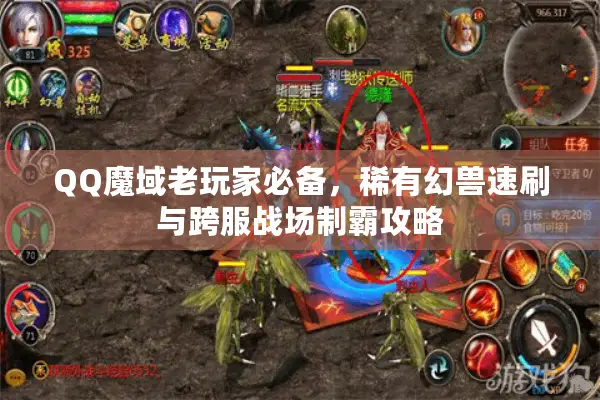 QQ魔域老玩家必备，稀有幻兽速刷与跨服战场制霸攻略