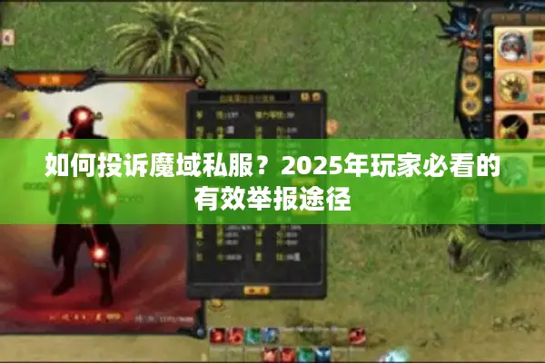 如何投诉魔域私服？2025年玩家必看的有效举报途径
