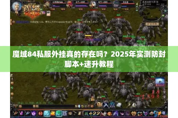 魔域84私服外挂真的存在吗？2025年实测防封脚本+速升教程
