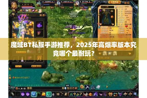 魔域BT私服手游推荐,2025年高爆率版本究竟哪个最耐玩? 魔域BT私服手游推荐,2025年高爆率版本究竟哪个最耐玩?