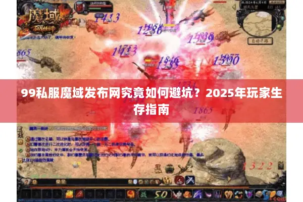 99私服魔域发布网究竟如何避坑？2025年玩家生存指南