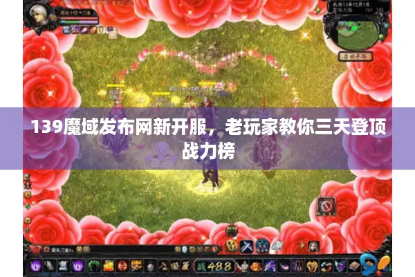 139魔域发布网新开服，老玩家教你三天登顶战力榜