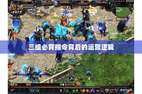 三组必背指令背后的运营逻辑