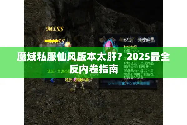 魔域私服仙风版本太肝？2025最全反内卷指南