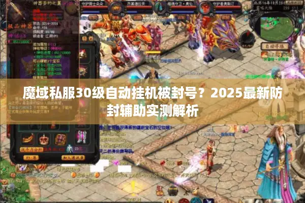 魔域私服30级自动挂机被封号？2025最新防封辅助实测解析