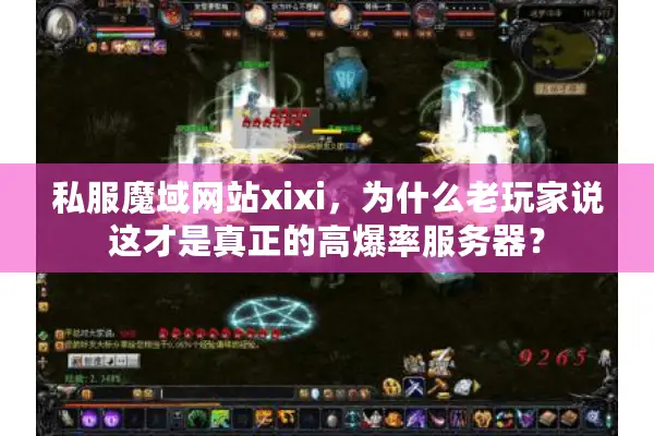 私服魔域网站xixi，为什么老玩家说这才是真正的高爆率服务器？