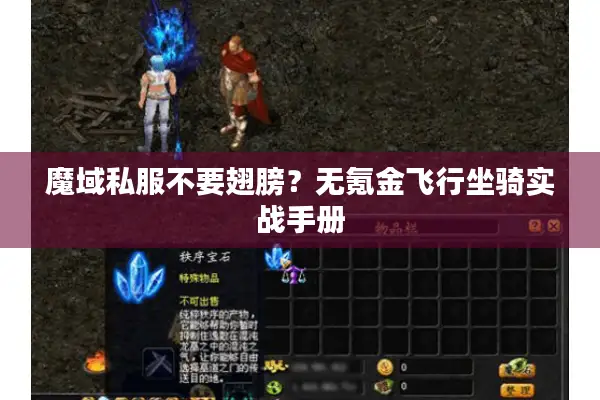 魔域私服不要翅膀？无氪金飞行坐骑实战手册