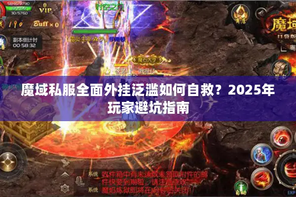魔域私服全面外挂泛滥如何自救？2025年玩家避坑指南