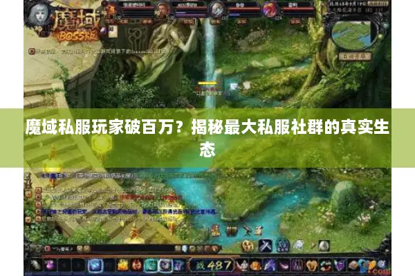 魔域私服玩家破百万？揭秘最大私服社群的真实生态
