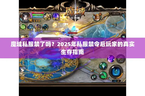 魔域私服禁了吗？2025年私服禁令后玩家的真实生存指南