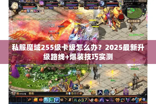 私服魔域255级卡级怎么办？2025最新升级路线+爆装技巧实测
