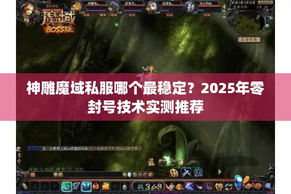 神雕魔域私服哪个最稳定？2025年零封号技术实测推荐