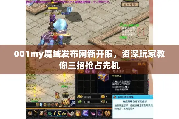001my魔域发布网新开服，资深玩家教你三招抢占先机
