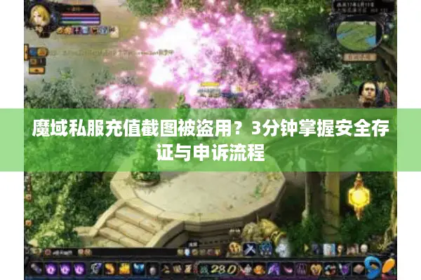 魔域私服充值截图被盗用？3分钟掌握安全存证与申诉流程