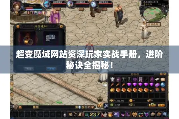超变魔域网站资深玩家实战手册，进阶秘诀全揭秘！