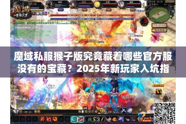 魔域私服猴子版究竟藏着哪些官方服没有的宝藏？2025年新玩家入坑指南